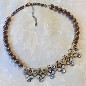 Anthropology Statement necklace